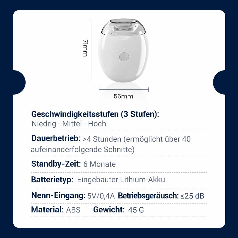 💥LETZTER TAG VERKAUF 50% RABATT💥 Universelle automatische Nagelfeile für Erwachsene und Kinder👶
