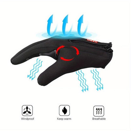 【Neujahrs-Special】🎆 Winddichte Touchscreen-Winterhandschuhe – Kuschelige Wärme für Damen & Herren