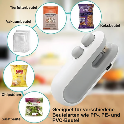 💥Neujahrsangebot 55% Rabatt💥✨Mini Siegelmaschine – 🧊Frisch halten
