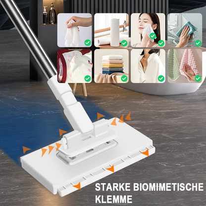 💥 LETZTER TAG! 50% RABATT 💥 Einweg-Staubmopp mit 5 wiederverwendbaren Bezügen