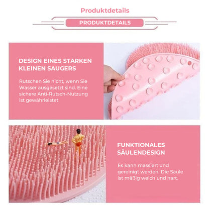 🧼 Rutschfestes Silikon-Massagepad