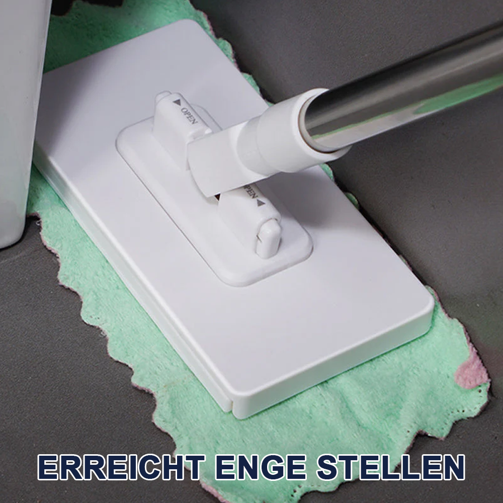 💥 LETZTER TAG! 50% RABATT 💥 Einweg-Staubmopp mit 5 wiederverwendbaren Bezügen