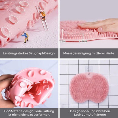 🧼 Rutschfestes Silikon-Massagepad