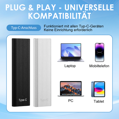 🏆Blitzverkauf⚡ Über 50.000 verkauft! Fast ausverkauft – 🔥16TB tragbare Mini-SSD mit großer Kapazität und Type-C