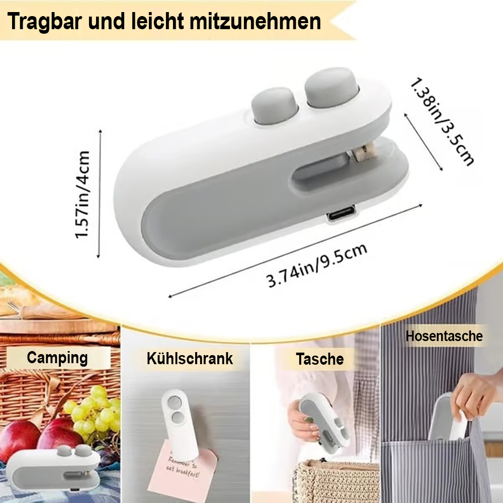 💥Neujahrsangebot 55% Rabatt💥✨Mini Siegelmaschine – 🧊Frisch halten