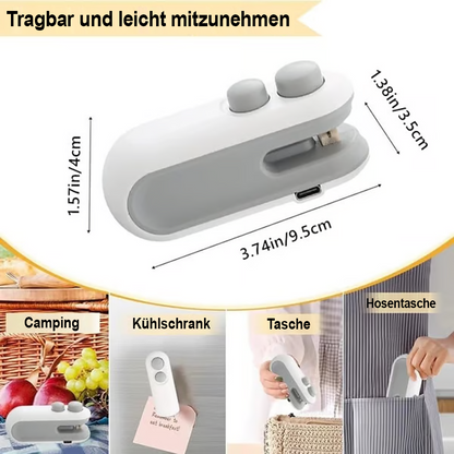 💥Neujahrsangebot 55% Rabatt💥✨Mini Siegelmaschine – 🧊Frisch halten