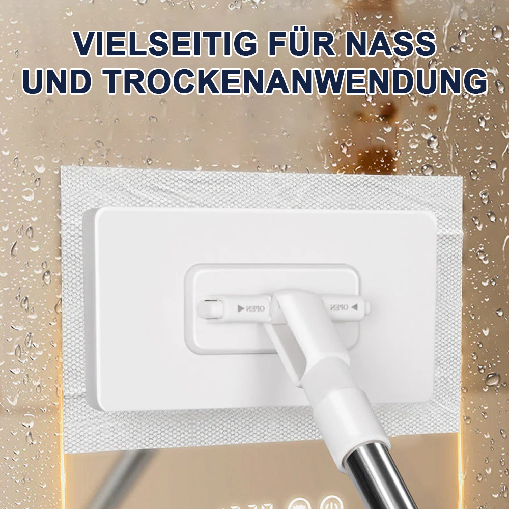 💥 LETZTER TAG! 50% RABATT 💥 Einweg-Staubmopp mit 5 wiederverwendbaren Bezügen