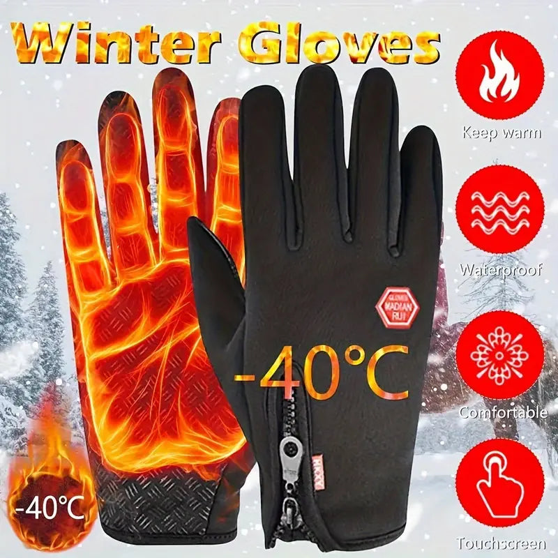 【Neujahrs-Special】🎆 Winddichte Touchscreen-Winterhandschuhe – Kuschelige Wärme für Damen & Herren