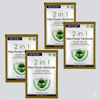 GFOUK® 2-in-1 Max Power Herbizid – 6-Stunden-Wirkung – 🇩🇪Kein Warten mehr🇩🇪 (upsell)