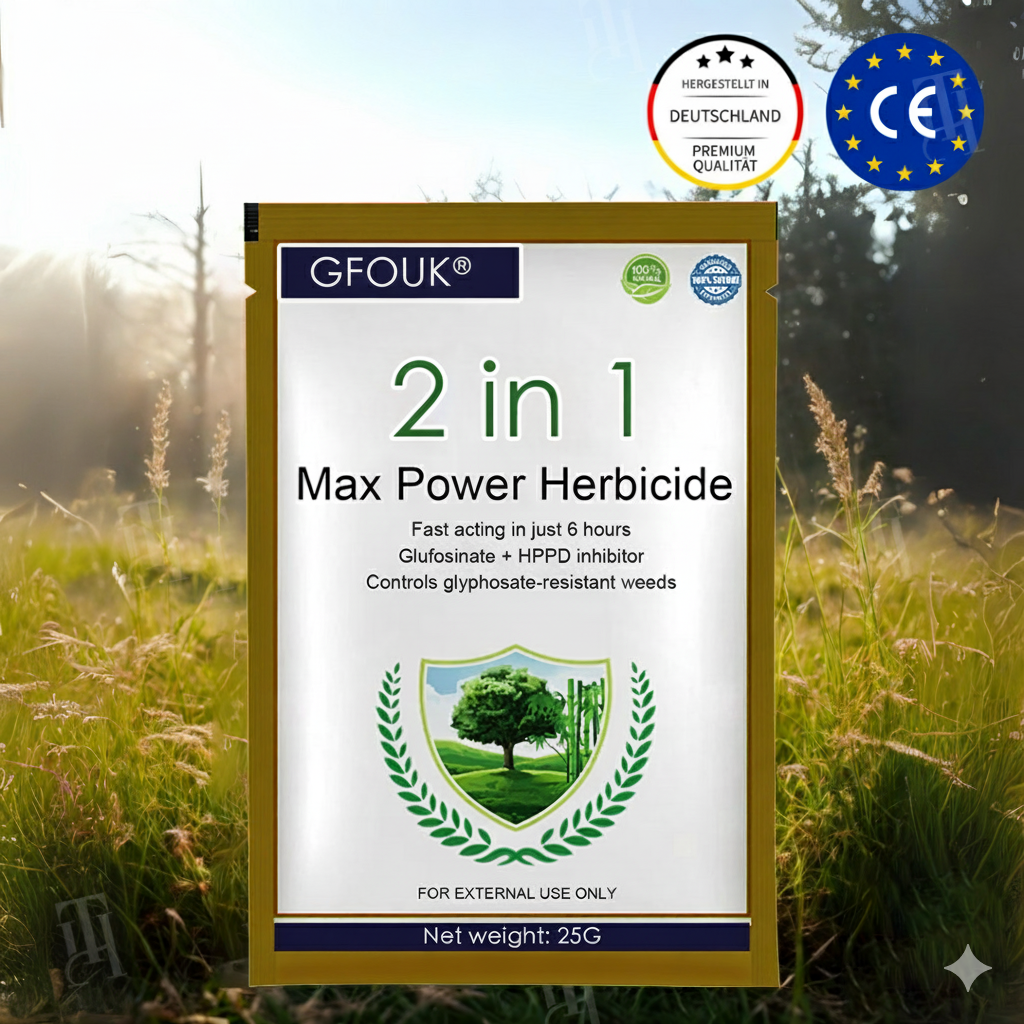GFOUK® 2-in-1 Max Power Herbizid – 6-Stunden-Wirkung – 🇩🇪Kein Warten mehr🇩🇪 (upsell)
