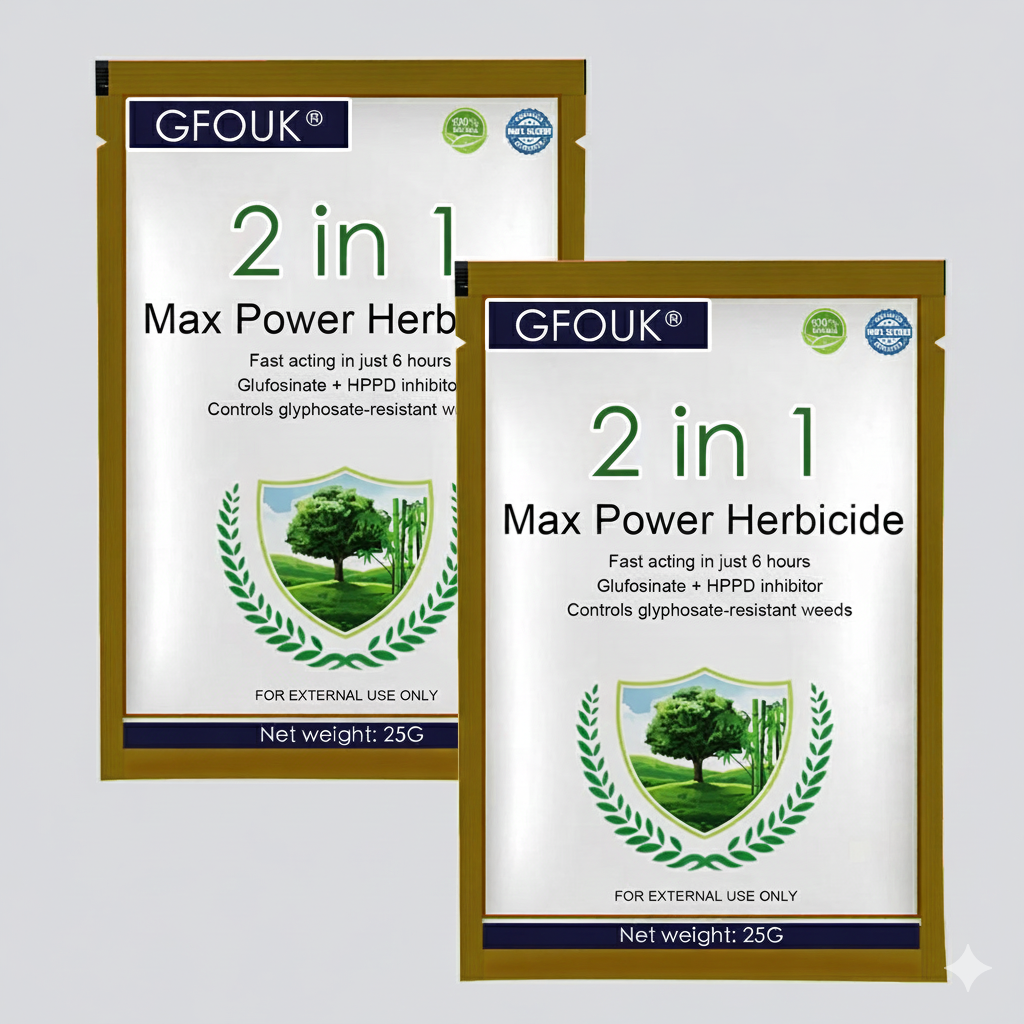 GFOUK® 2-in-1 Max Power Herbizid – 6-Stunden-Wirkung – 🇩🇪Kein Warten mehr🇩🇪 (upsell)