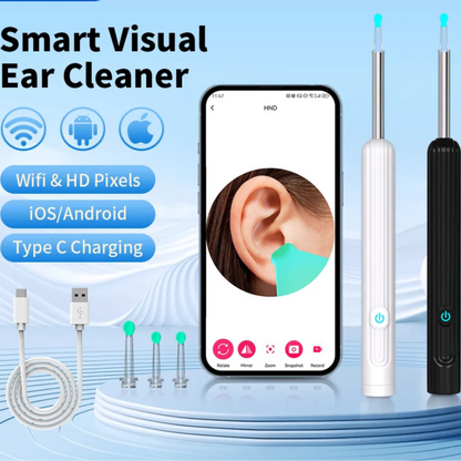 Intelligenter Ohrreiniger mit Kamera – sicher & effektiv