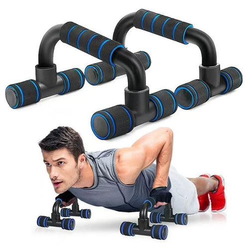 Faltbares Push-up-Board für Brust, Arme, Bauch und Rücken.