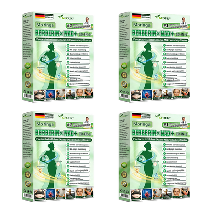 Offizieller Store 🇩🇪 |💝𝐆𝐅𝐎𝐔𝐊® Moringa · Berberin × NAD+ 10-in-1  Advanced Nano Mikronadel-Patch 🇩🇪 (Nur einmal täglich, sichtbare Veränderungen in 7 Tagen) ✅ Für Fettleibigkeit, schlaffe Haut, Diabetes, Schlafapnoe, Gelenkprobleme und mehr