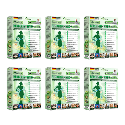 Offizieller Store 🇩🇪 |💝𝐆𝐅𝐎𝐔𝐊® Moringa · Berberin × NAD+ 10-in-1  Advanced Nano Mikronadel-Patch 🇩🇪 (Nur einmal täglich, sichtbare Veränderungen in 7 Tagen) ✅ Für Fettleibigkeit, schlaffe Haut, Diabetes, Schlafapnoe, Gelenkprobleme und mehr