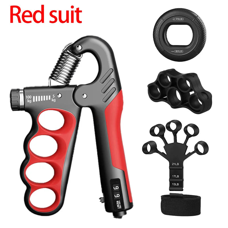 Verstellbarer Handtrainer für Hände, Finger und Handgelenke.
