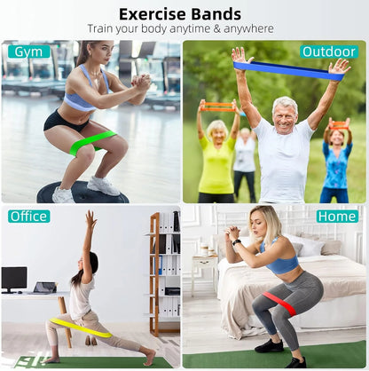 TPE-Widerstandsbänder-Set für Yoga und Fitness.