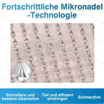 🇩🇪👨‍⚕️✅GFOUK® VeinRepair Mikronadel-Pflasterrolle⚡Sofortige Linderung, langfristige Ergebnisse