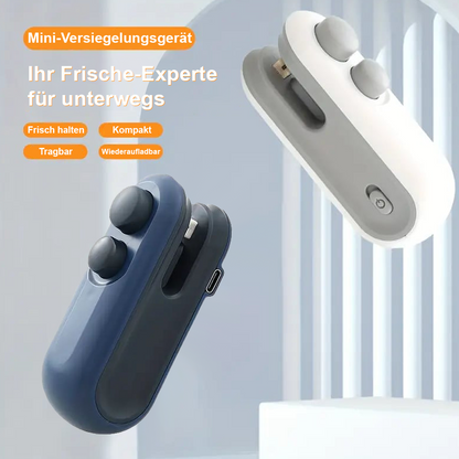 Mini-Siegelmaschine – hält Lebensmittel frisch 🧊