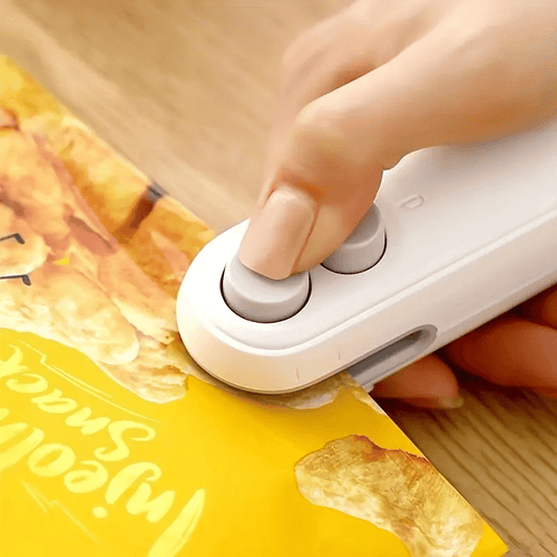 Mini-Siegelmaschine – hält Lebensmittel frisch 🧊
